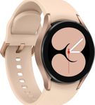 Samsung - Galaxy Watch4 Aluminum Smartwatch 40mm LTE - Gold