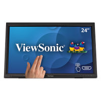 ViewSonic - TD2423D 24" LCD FHD Touch Screen Monitor (HDMI, VGA, USB and, DisplayPort) - Black