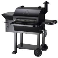 Z GRILLS - 10002B Wood Pellet Grill and Smoker - Black