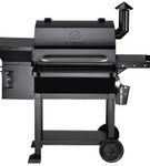 Z GRILLS - 10002B Wood Pellet Grill and Smoker - Black