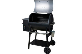 Z GRILLS - 550A Wood Pellet Grill and Smoker - Black