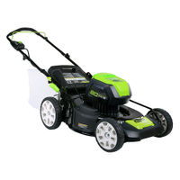 Greenworks - 21" 80-Volt Pro Cordless Brushless Walk Behind Lawn Mower (Battery and Charger Not Inc