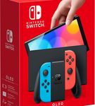 Nintendo - Switch OLED Model w/ Neon Red & Neon Blue Joy-Con - Multi