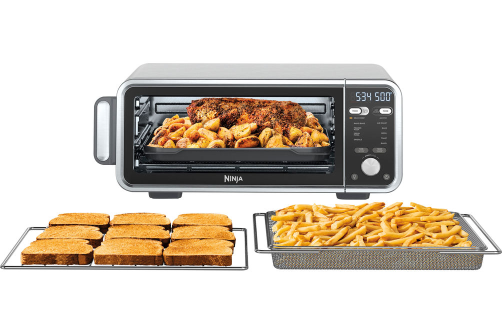 Ninja - Foodi Convection Toaster Oven with 11-in-1 Functionality with Dual Heat Technology and Flip