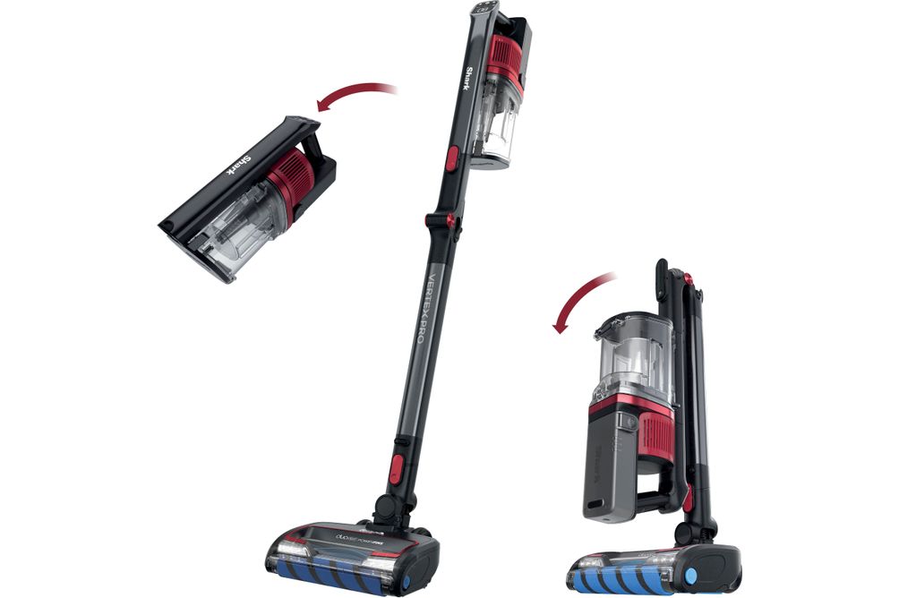 Shark - Vertex Pro Cordless Stick Vacuum with DuoClean PowerFins - Gray