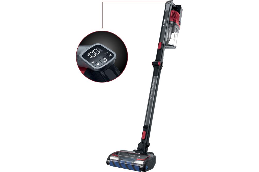 Shark - Vertex Pro Cordless Stick Vacuum with DuoClean PowerFins - Gray