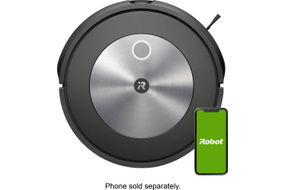 iRobot - Roomba j7 (7150) Wi-Fi Connected Robot Vacuum - Graphite