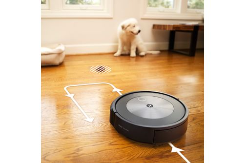 iRobot - Roomba j7 (7150) Wi-Fi Connected Robot Vacuum - Graphite