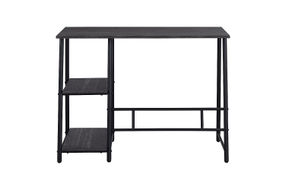 OSP Home Furnishings - Frame Works 40 Desk with Two Storage Shelves in Mocha Finish