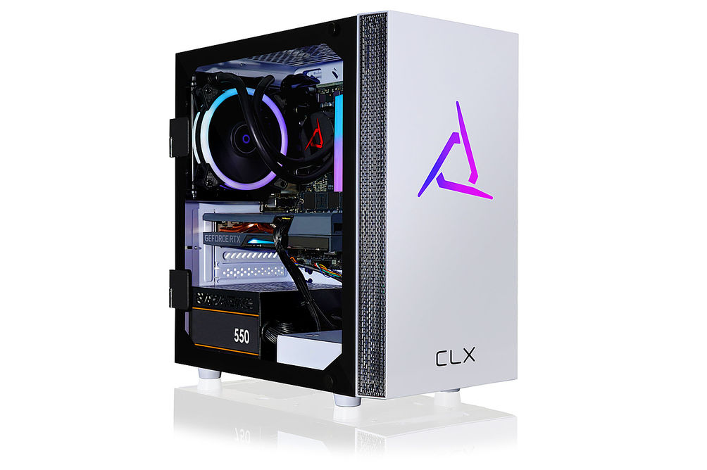 CLX - SET Gaming Desktop - Intel Core i7 10700F - 16GB Memory - NVIDIA GeForce RTX 3060 - 500GB NVM