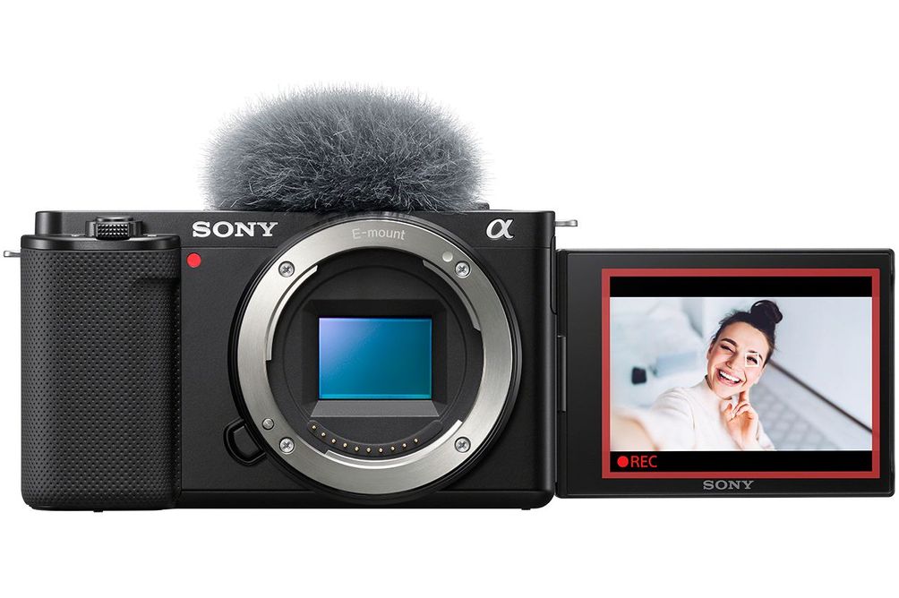 Sony - Alpha ZV-E10 Mirrorless Vlog Camera - Body Only - Black