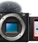 Sony - Alpha ZV-E10 Mirrorless Vlog Camera - Body Only - Black