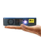 AAXA - M7 Mini DLP Projector, 4K Support, 3Hour Battery, Very Bright 1200 Lumens, 30,000 Hour LED,