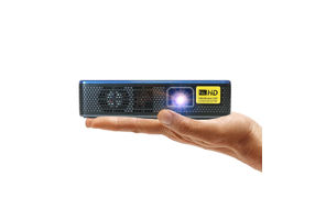 AAXA - M7 Mini DLP Projector, 4K Support, 3Hour Battery, Very Bright 1200 Lumens, 30,000 Hour LED,