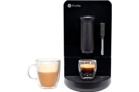 GE Profile - Automatic Espresso Machine with 20 bars of pressure, Milk Frother, and Built-In Wi-Fi