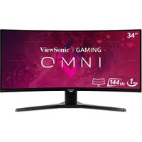 ViewSonic - OMNI VX3418-2KPC 34" LCD Curved FHD Adaptive Sync Gaming Monitor (DisplayPort HDMI) - B