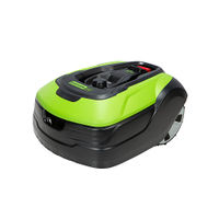 Greenworks - Optimow Robotic Lawn Mower - Green