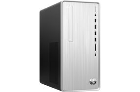 HP - Pavilion Desktop - Intel Core i3 - 8GB Memory - 256GB SSD - Natural Silver