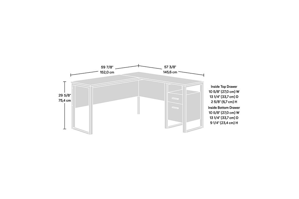 Sauder - L-Desk