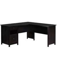 Sauder - County Line L-Desk - Estate Black