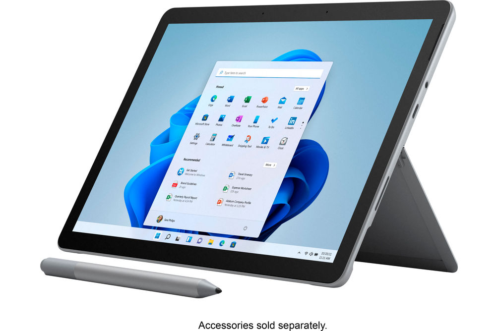 Microsoft - Surface Go 3 - 10.5 Touch-Screen - Intel Core i3 - 8GB Memory - 128GB SSD - Wi-Fi + 4G