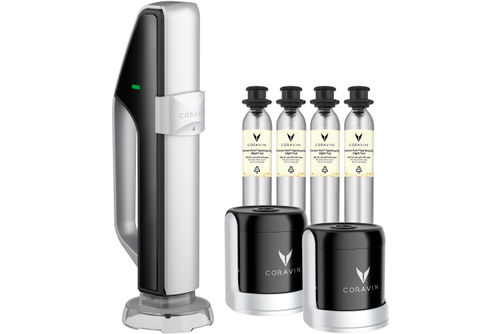 Coravin - Sparkling Wine Preservation System - Black/Silver