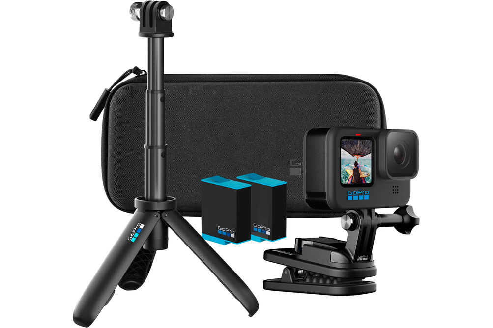 GoPro - HERO10 Black Action Camera Bundle - Black