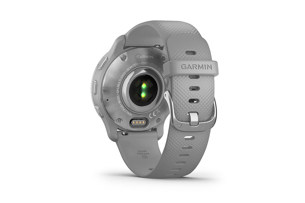 Garmin - Venu 2 Plus GPS Smartwatch 43 mm Fiber-reinforced polymer - Silver