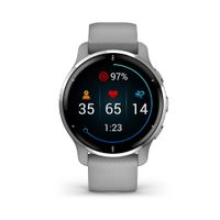 Garmin - Venu 2 Plus GPS Smartwatch 43 mm Fiber-reinforced polymer - Silver