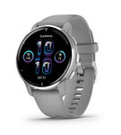 Garmin - Venu 2 Plus GPS Smartwatch 43 mm Fiber-reinforced polymer - Silver
