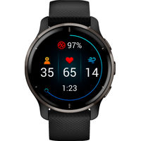 Garmin - Venu 2 Plus GPS Smartwatch 43 mm Fiber-reinforced polymer - Slate