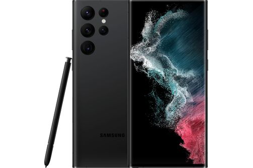 Samsung - Galaxy S22 Ultra 128GB (Unlocked) - Phantom Black