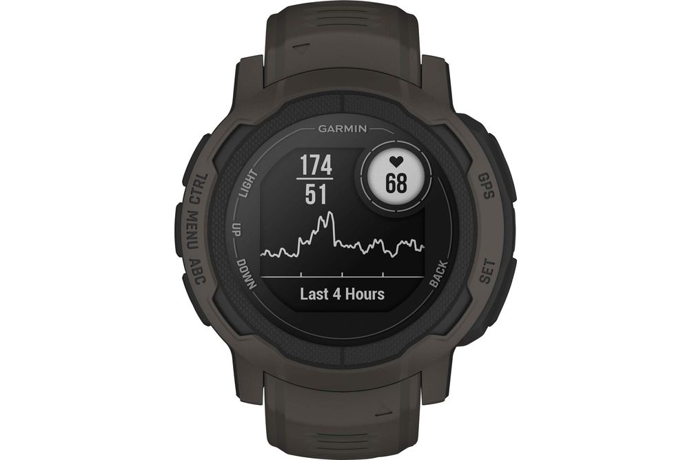 Garmin - Instinct 2 45 mm Smartwatch Fiber-reinforced Polymer - Graphite