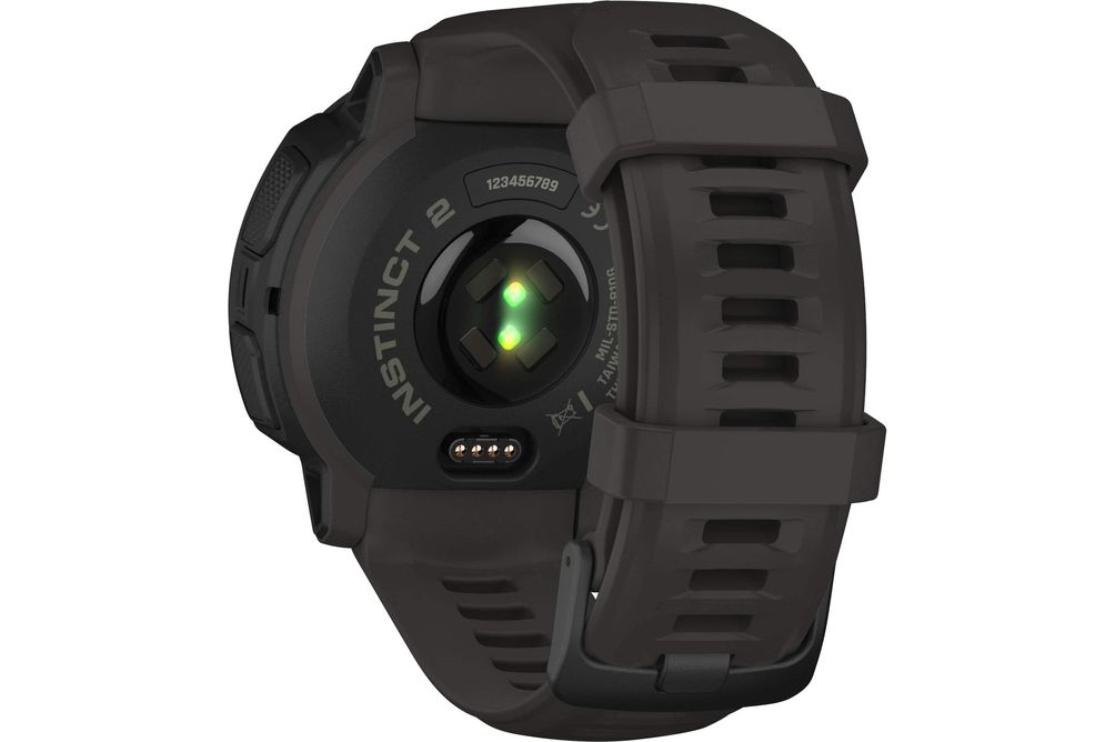 Garmin - Instinct 2 Solar 45 mm Smartwatch Fiber-reinforced Polymer - Graphite