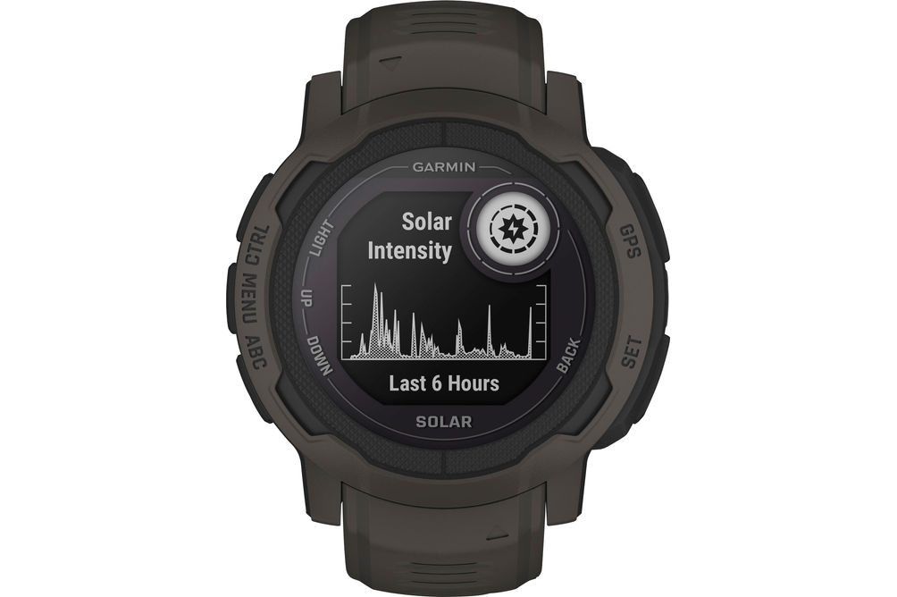 Garmin - Instinct 2 Solar 45 mm Smartwatch Fiber-reinforced Polymer - Graphite