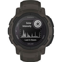 Garmin - Instinct 2 Solar 45 mm Smartwatch Fiber-reinforced Polymer - Graphite
