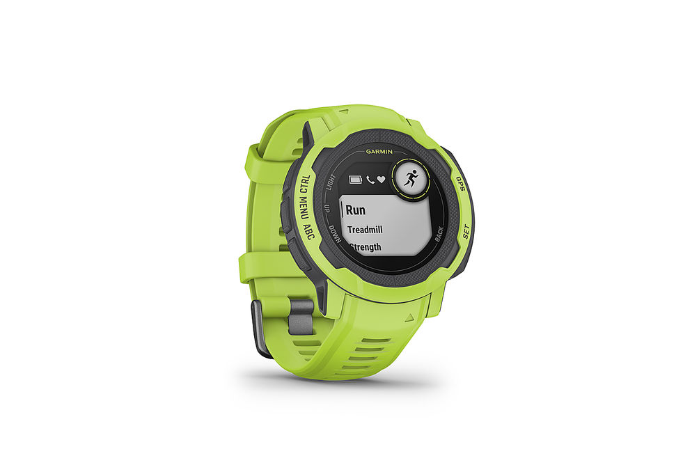 Garmin - Instinct 2 45 mm Smartwatch Fiber-reinforced Polymer - Electric Lime