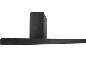 Denon - Soundbar with Wireless Subwoofer and Dolby Atmos, Bluetooth - Black