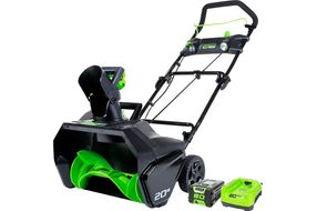 Greenworks - 20 Pro 80 Volt Cordless Brushless Snow Blower (2Ah battery & charger included) - Blac