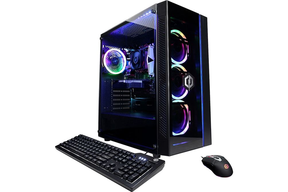 CyberPowerPC - Gamer Master Gaming Desktop - AMD Ryzen 3 3100 - 8GB Memory - NVIDIA GeForce RTX 305