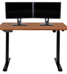 Flash Furniture - Tanner Rectangle Modern Engineered Wood Home Office Desk - Mahogany