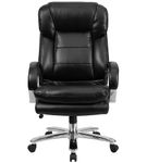 Flash Furniture - Hercules Contemporary Leather/Faux Leather 24/7 Big & Tall Swivel Office Chair -