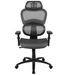 Flash Furniture - Lo Contemporary Mesh Executive Swivel Office Chair - Gray