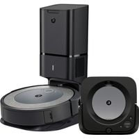 iRobot - Roomba i3+ EVO (3550) Robot Vacuum and Braava jet m6 (6113) Robot Mop bundle - Black