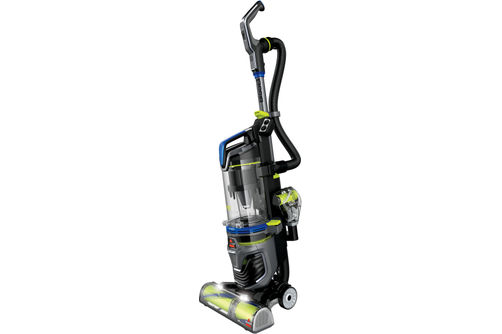 BISSELL - Pet Hair Eraser Turbo Rewind Upright Vacuum - Cobalt Blue and Electric Green