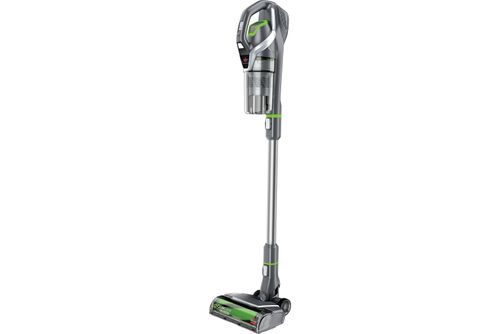 BISSELL - CleanView Pet Slim Cordless Stick Vacuum - Silver/Titanium with ChaCha Live Accents