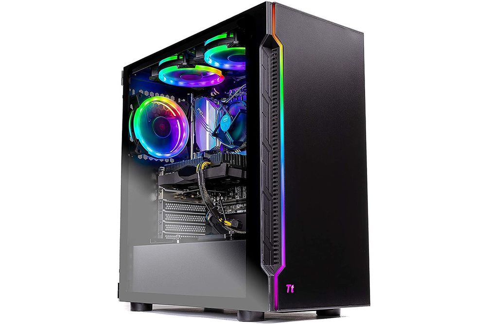 Skytech Gaming - Shadow 3.0 Gaming Desktop PC - Intel Core i3-10100F - 16GB Memory - NVIDIA GeForce