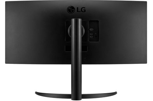 LG - 34 LED Curved UltraWide QHD 160Hz FreeSync Premium Monitor with HDR (HDMI, DisplayPort) - Bla