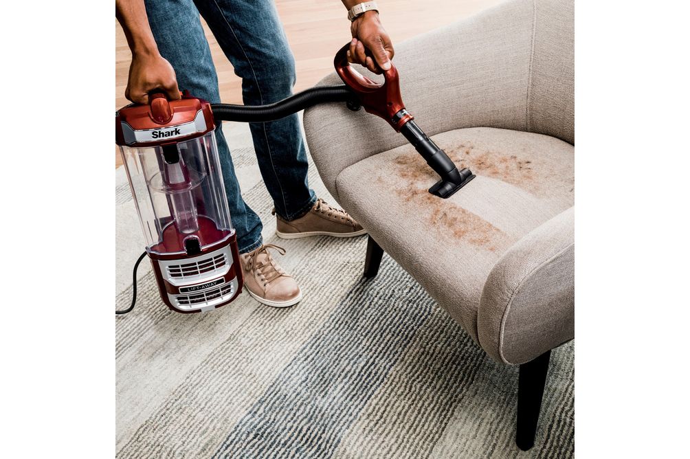 Shark - Rotator Lift-Away Upright Vacuum with PowerFins and Self-Cleaning Brushroll - Paprika