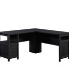 Sauder - Dawson Trail L-Desk - Raven Oak